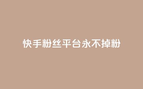 快手粉丝平台+永不掉粉,ks业务24小时下单平台最便宜 - ks24小时在线下单 抖音点赞24h秒到账  第1张