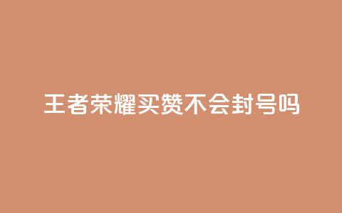 王者荣耀买赞不会封号吗 - 购买王者荣耀赞	，会不会导致封号？。  第1张