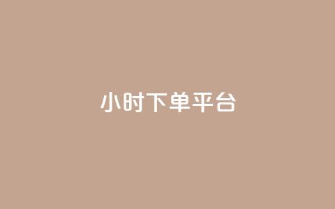 ks24小时下单平台 - 24小时便捷下单平台全面解析。  第1张