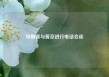 特朗普与普京进行电话会谈